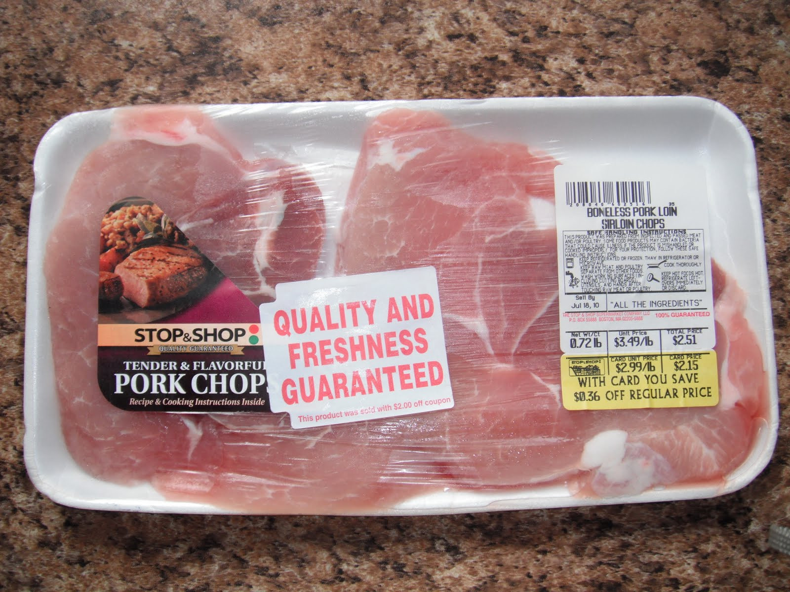 Pork Chops Prices
 Bargain Becky A Tale Two Pork Chops That Cost 15 Cents
