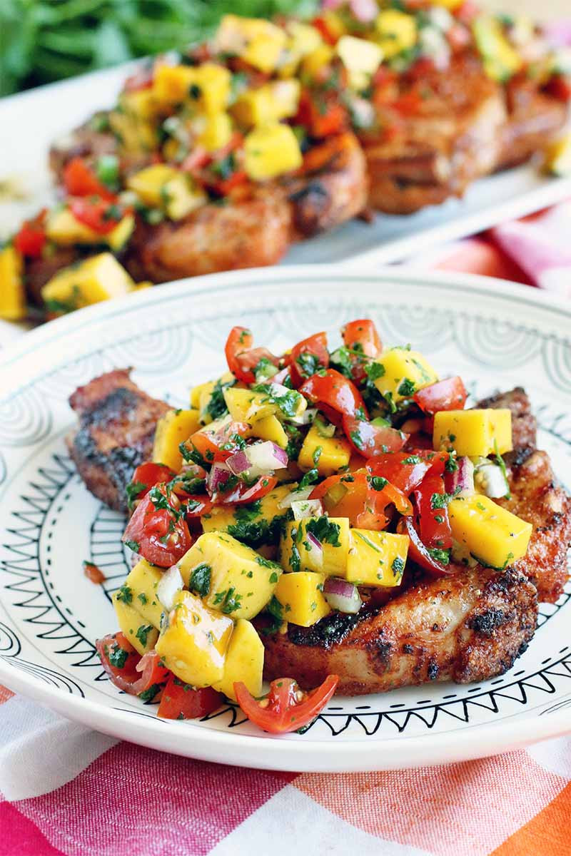 Pork Chops With Mango Salsa
 The Best Grilled Pork Chops with Mango Salsa Recipe