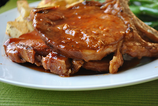Pork Loin Chops Slow Cooker Recipes
 Slow Cooker BBQ Pork Chops Mac & Molly