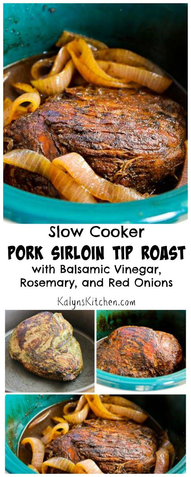 Pork Sirloin Chops Slow Cooker
 Slow Cooker Pork Roast with Balsamic Vinegar and Rosemary