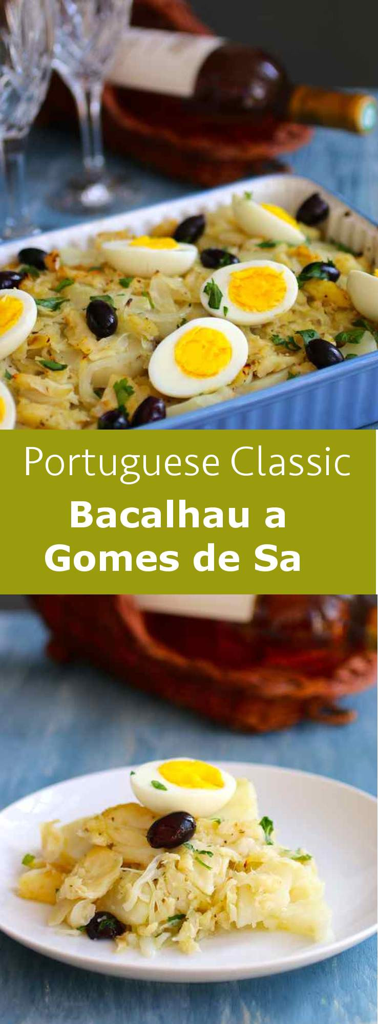 Portuguese Cod Fish Recipes
 Bacalhau a Gomes de Sa Portuguese Recipe