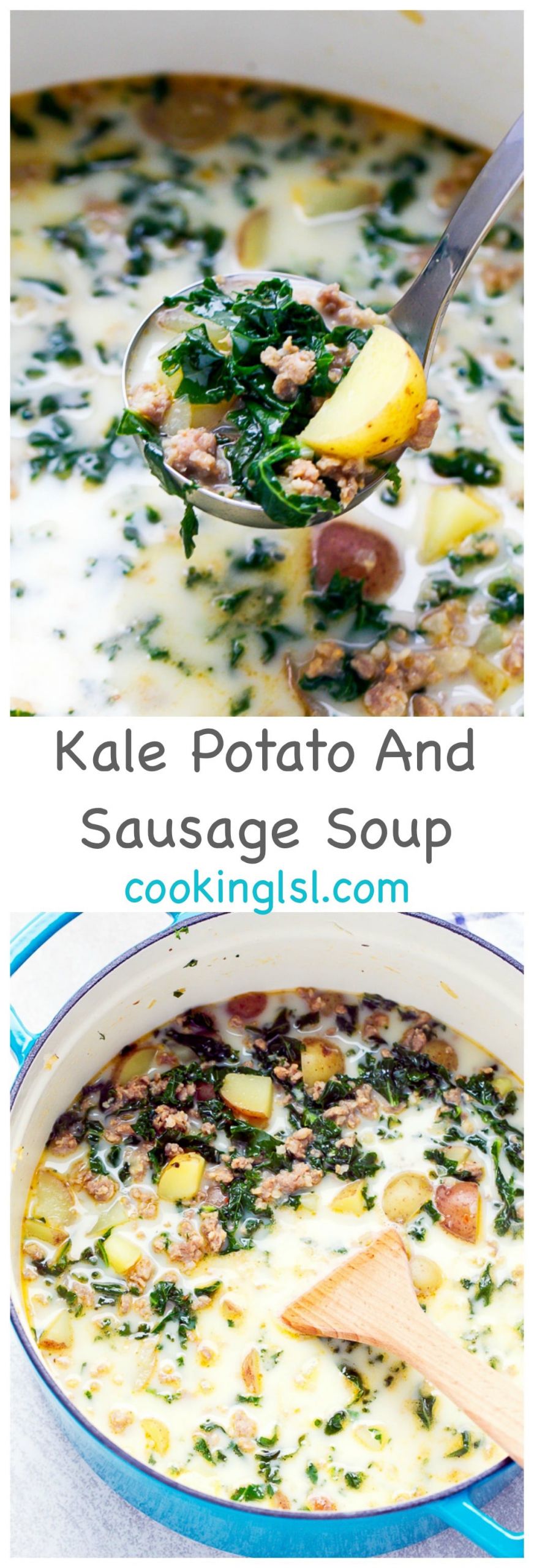 Potato Sausage Kale Soup
 Kale Potato And Sausage Soup Cooking LSL