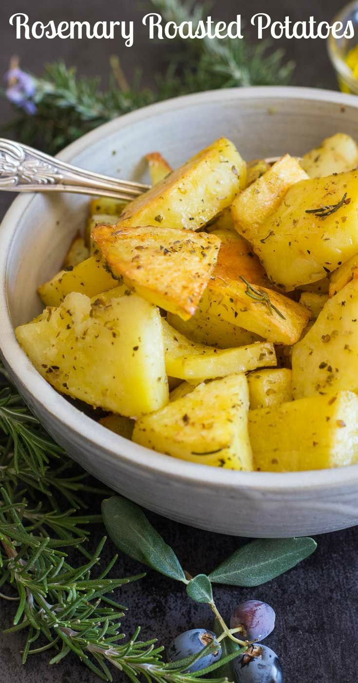 Potato Side Dishes For Fish
 Rosemary Roasted Potatoes are a delicious and easy side
