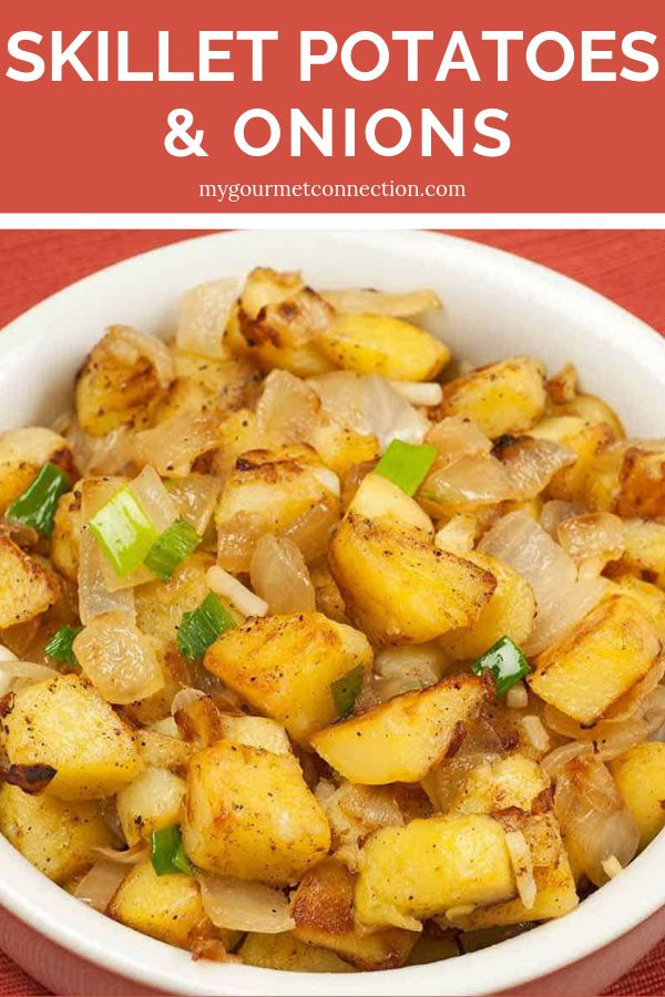 Potato Side Dishes For Fish
 Skillet Browned Potatoes and ions Recipe