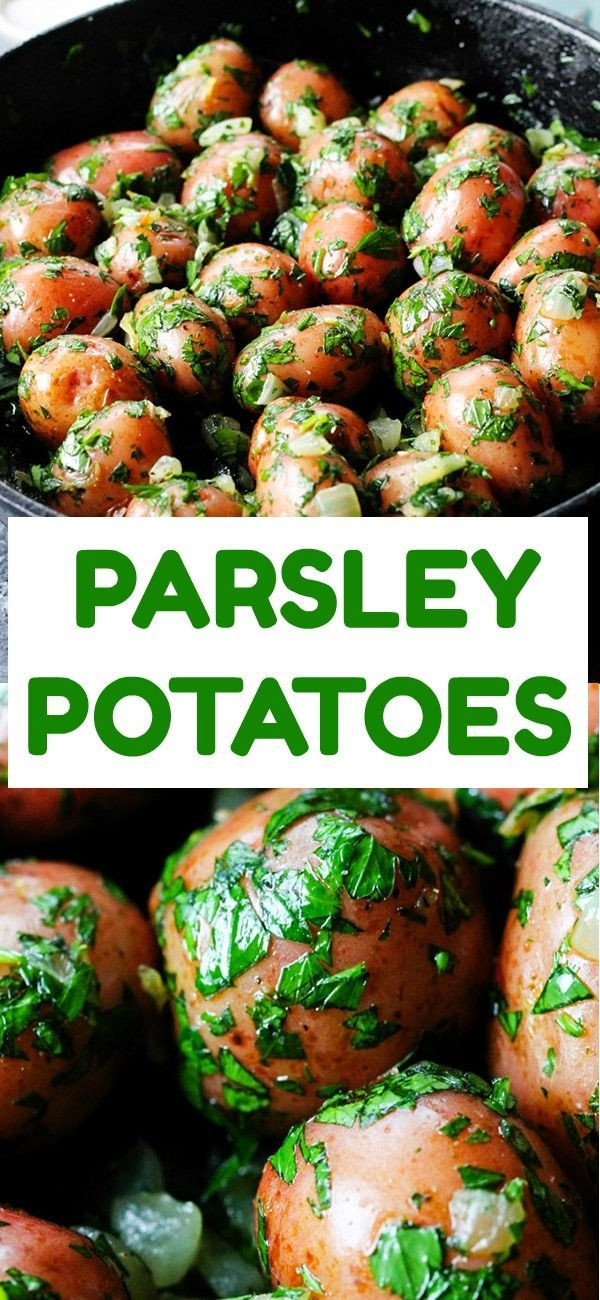 Potato Side Dishes For Fish
 Parsley Potatoes Recipe