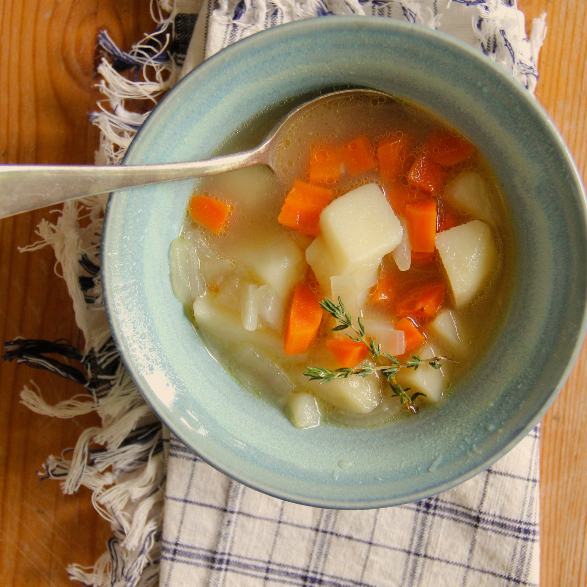 Potato Soup Recipe Vegetarian
 Chunky Vegan Potato Soup Recipe Ian Knauer