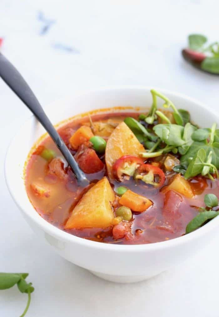 Potato Soup Recipe Vegetarian
 Chunky Vegan Potato Soup Recipe • Veggie Society
