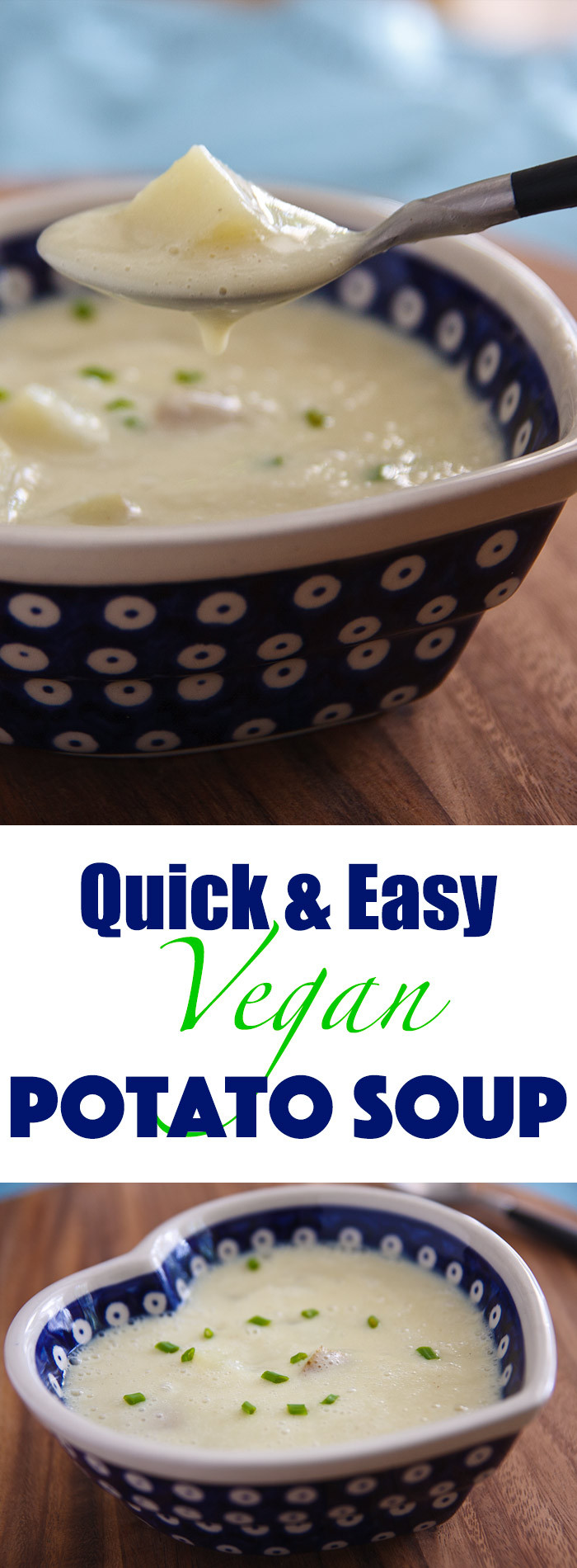 Potato Soup Recipe Vegetarian
 Quick and Easy Potato Soup