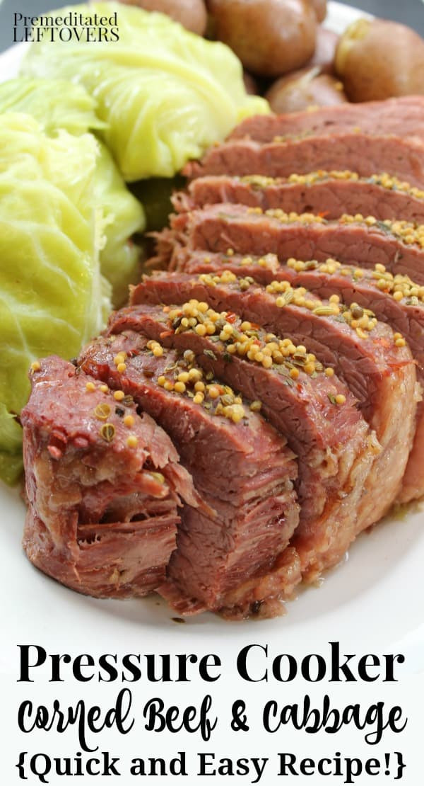Pressure Cook Corned Beef And Cabbage
 How to Cook Corned Beef in an Instant Pot or Pressure Cooker