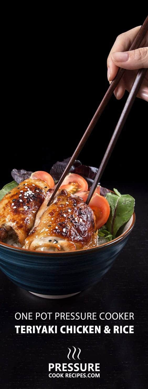 Pressure Cooker Chicken Thighs And Rice
 Instant Pot Pressure Cooker Teriyaki Chicken and Rice Recipe