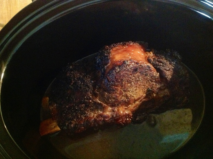 Prime Rib Roast Slow Cooker
 My first ever prime rib roast 6 Six hours in slow