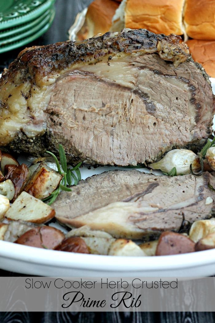 Prime Rib Slow Cooker
 Slow Cooker Herb Crusted Prime Rib Recipe