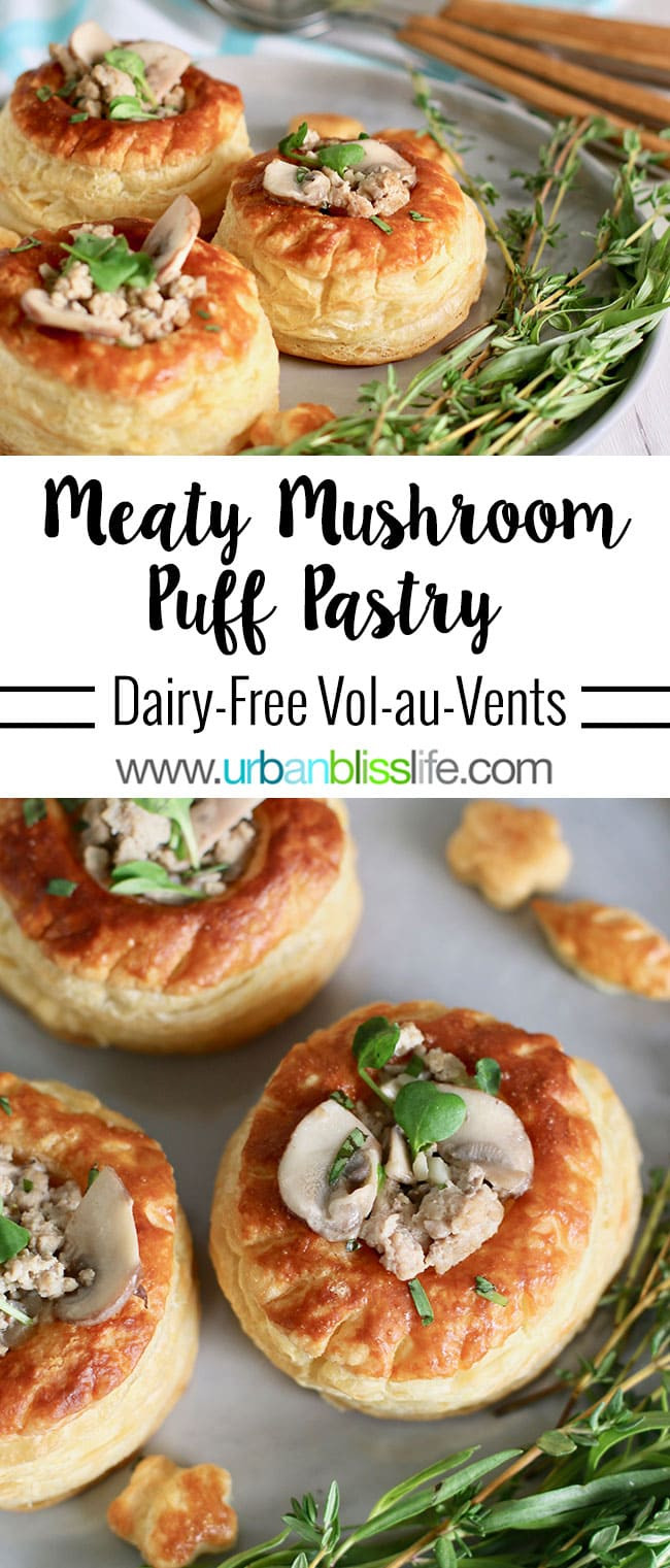 Puff Pastry Appetizers
 Meaty Mushroom Puff Pastry Cups Vol au vents Appetizers