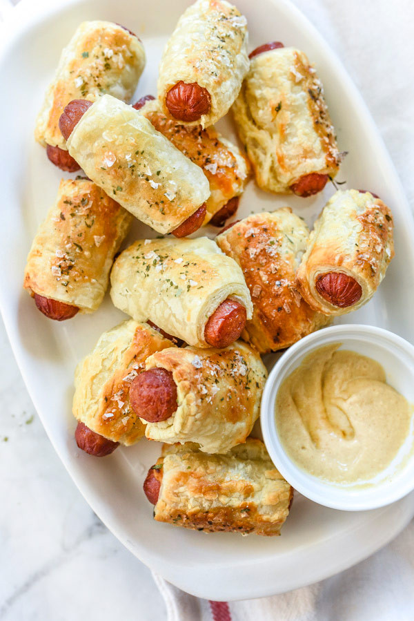 Puff Pastry Appetizers
 Puff Pastry Pigs in a Blanket Recipe