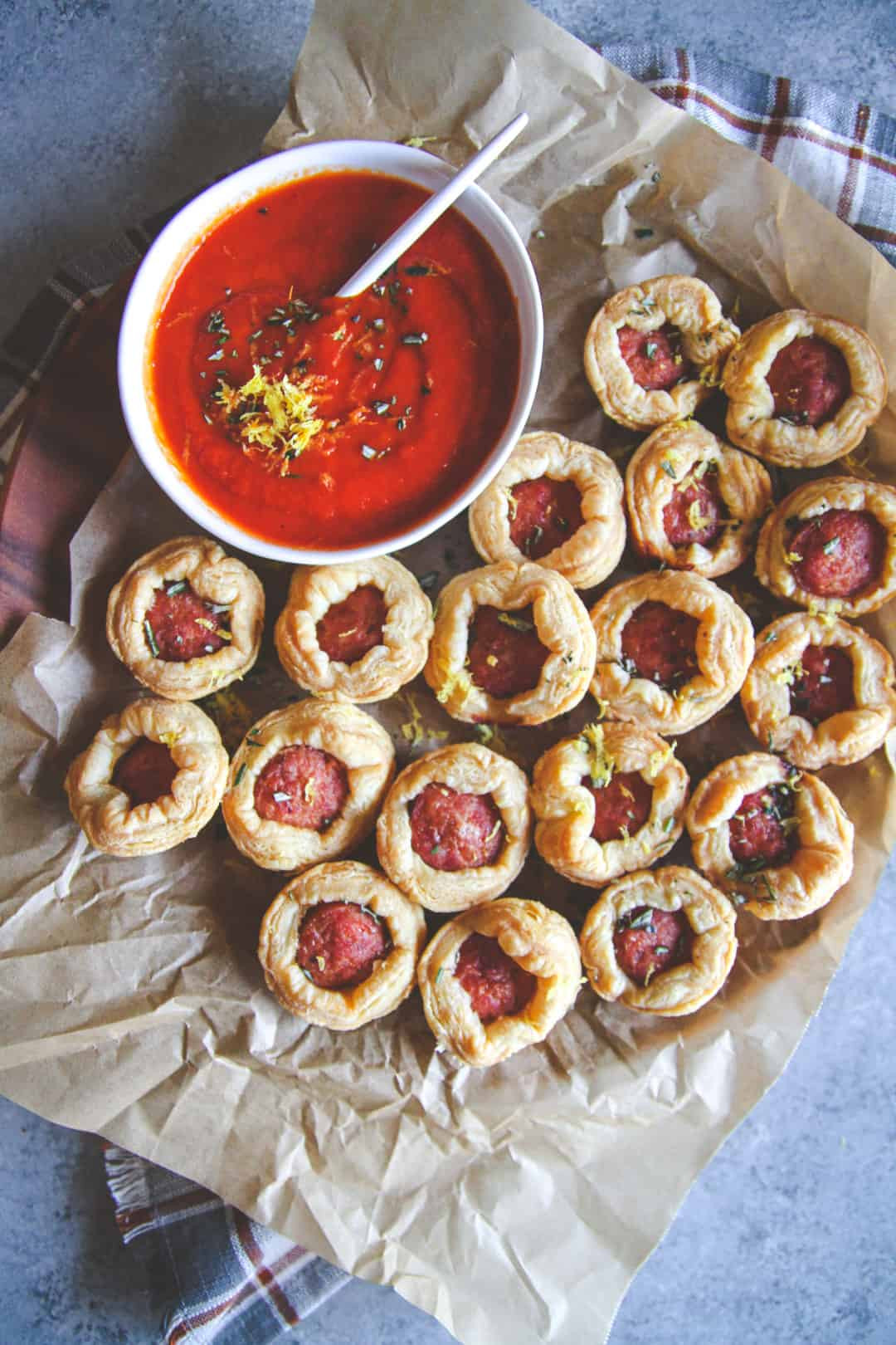 Puff Pastry Appetizers Recipes
 Sausage Puff Pastry Appetizer Recipe Sweetphi