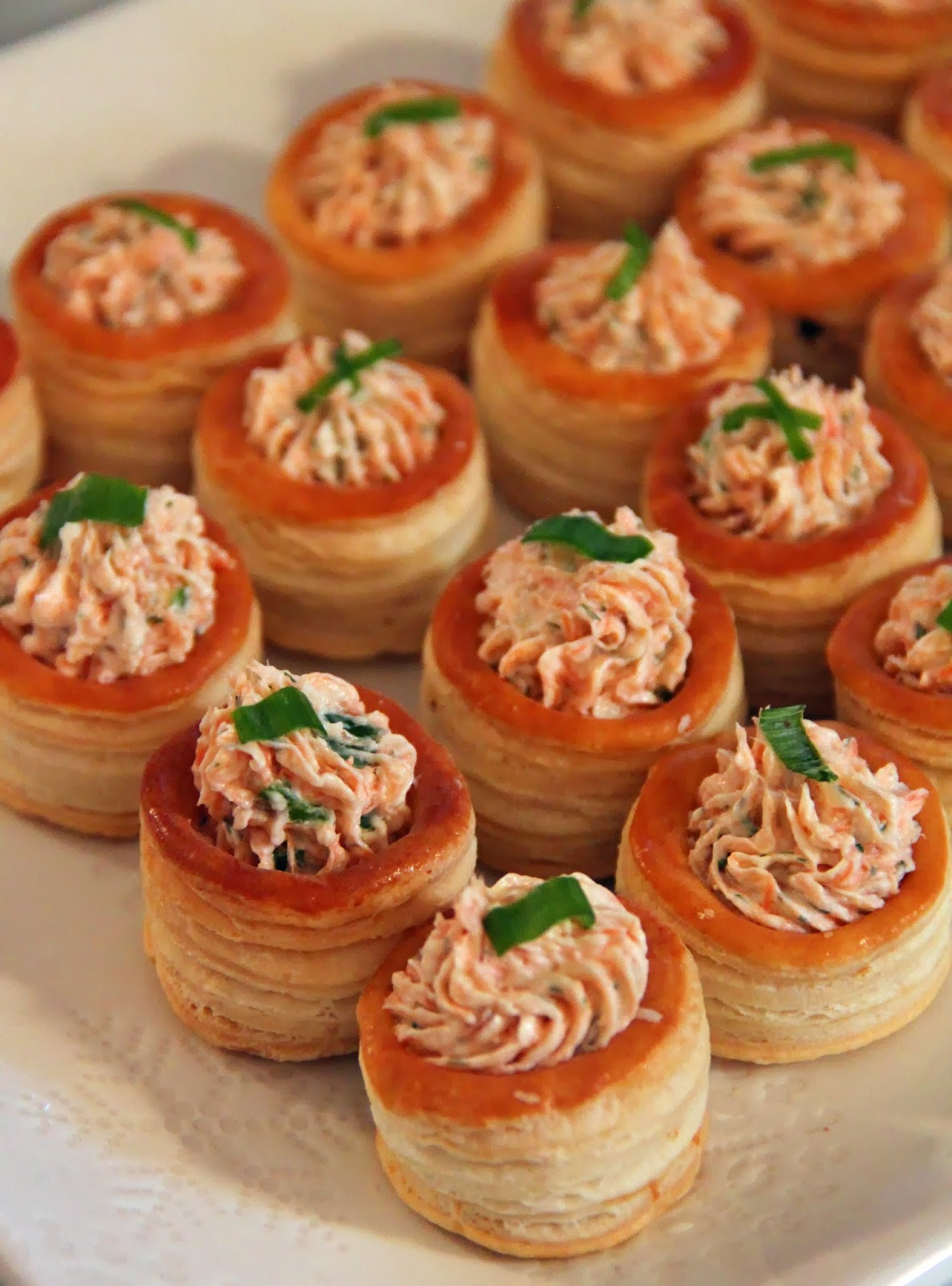 Puff Pastry Cup Appetizers
 Jo and Sue 3 Super Easy Appetizers