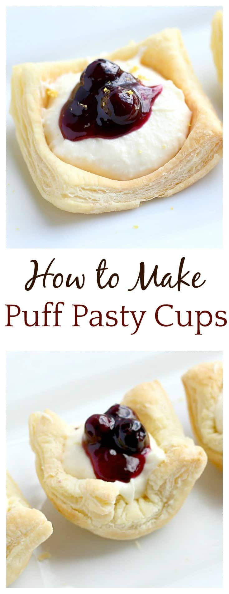 Puff Pastry Cups Appetizers
 How to Make Puff Pastry Cups 2 Ways Delicious Little Bites