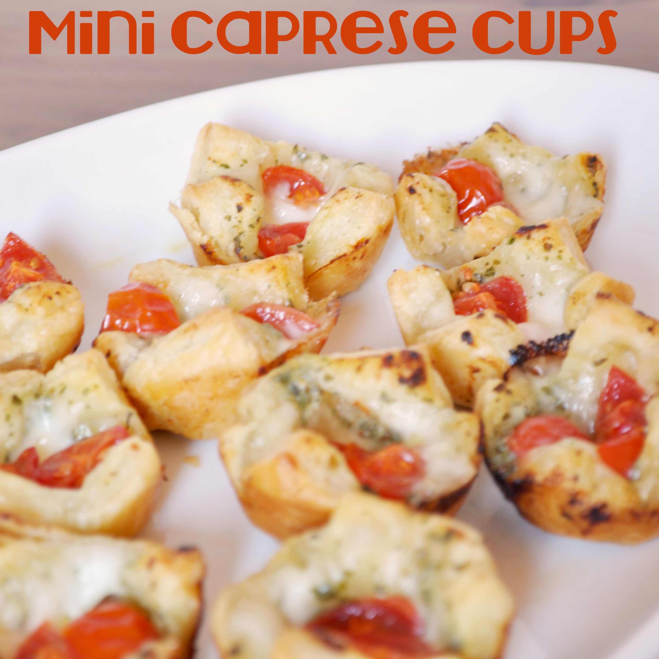 Puff Pastry Cups Appetizers
 Mini Caprese Cups The Perfect Bite Size Appetizer The
