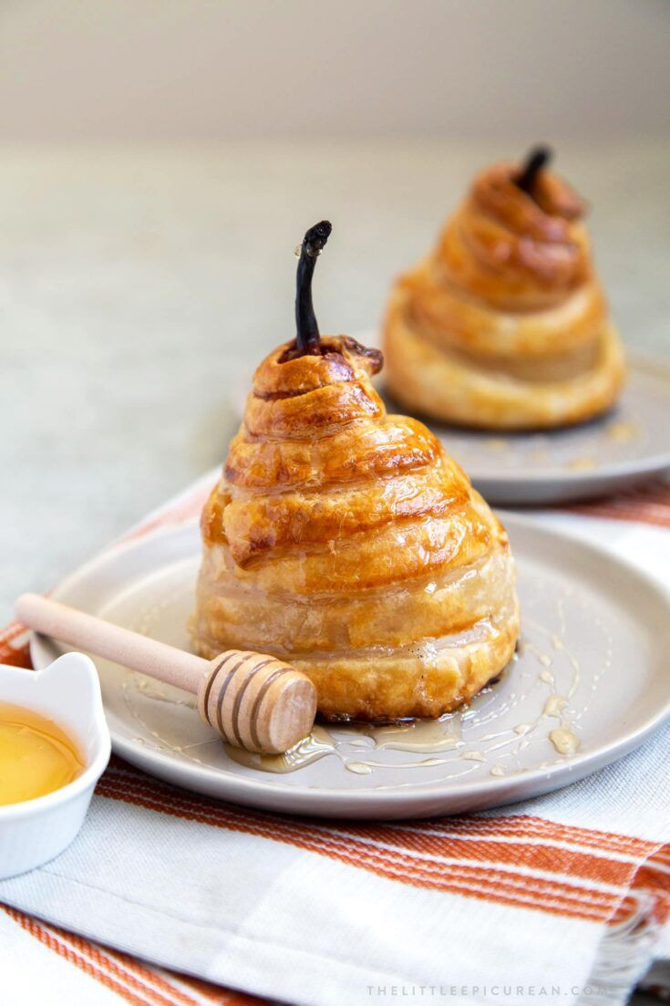 Puff Pastry Dinner Recipes
 Poached Pear Puff Pastry Recipe in 2020