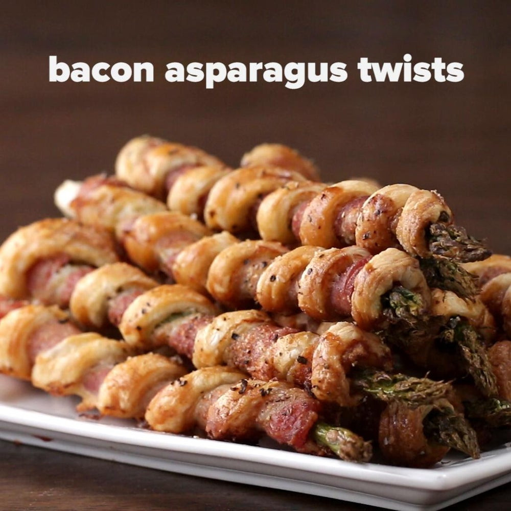Puff Pastry Dinner Recipes
 Bacon Asparagus Pastry Twists Recipe by Tasty