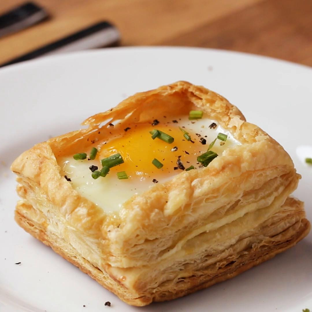 Puff Pastry Dinner Recipes
 Puff Pastry Breakfast Cups Recipe by Tasty