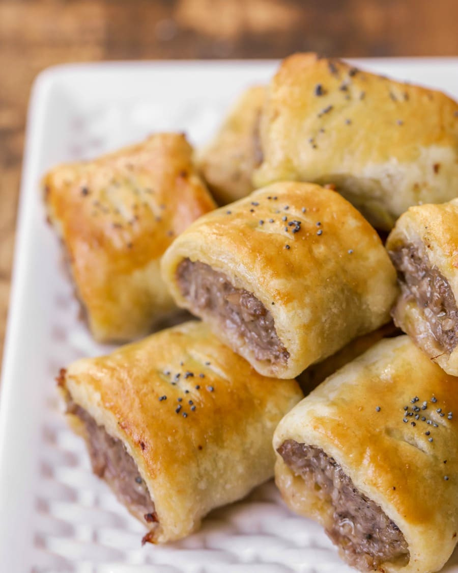 Puff Pastry Dinner Recipes
 Puff Pastry Sausage Rolls Lil Luna