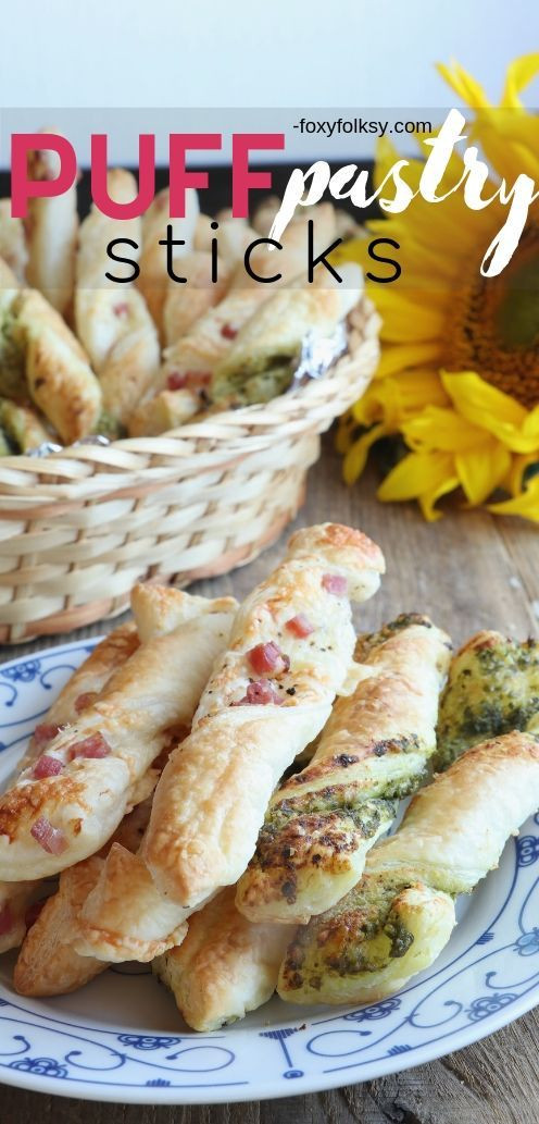 Puff Pastry Dinner Recipes
 Puff Pastry Sticks Recipe