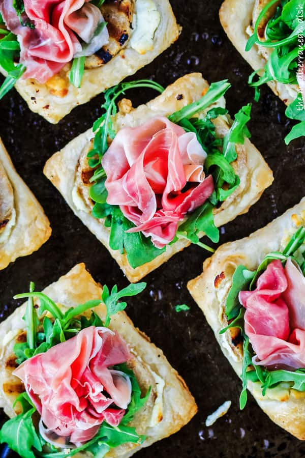 Puff Pastry Ideas Appetizers
 Easy Puff Pastry Appetizer with Pears Prosciutto and Goat