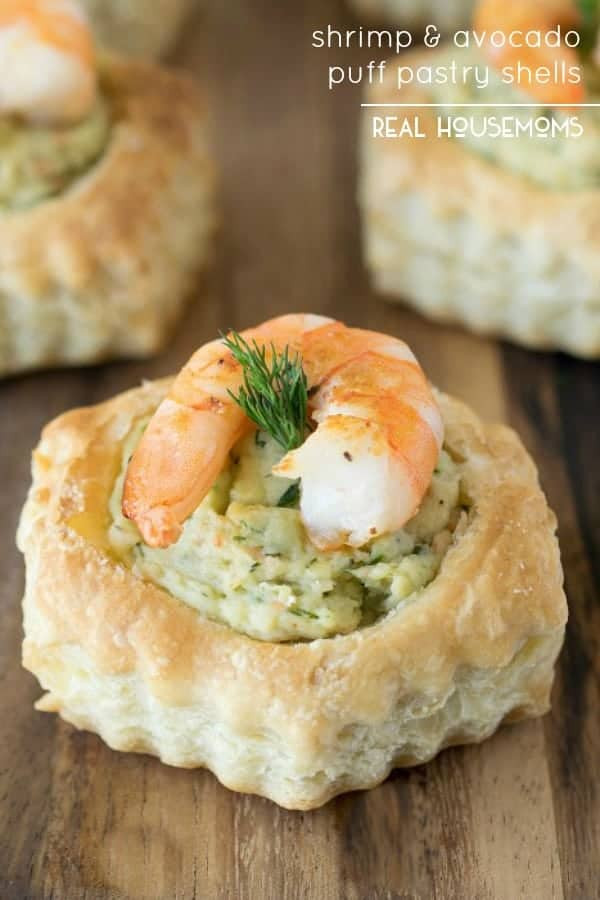 Puff Pastry Shells Recipes Appetizers
 Shrimp & Avocado Puff Pastry Shells ⋆ Real Housemoms