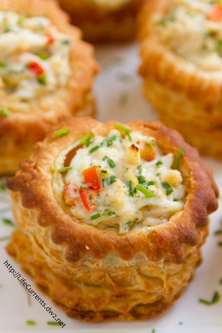 Puff Pastry Shells Recipes Appetizers
 Crab Imperial Puff Pastry Shells