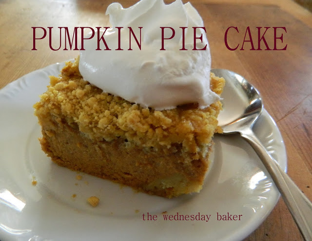 Pumpkin Cake With Yellow Cake Mix
 The Wednesday Baker PUMPKIN PIE CAKE