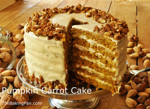 Pumpkin Carrot Cake
 Pumpkin Carrot Cake Recipe