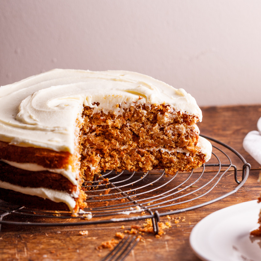 Pumpkin Carrot Cake
 Pumpkin Carrot cake with cream cheese frosting Simply