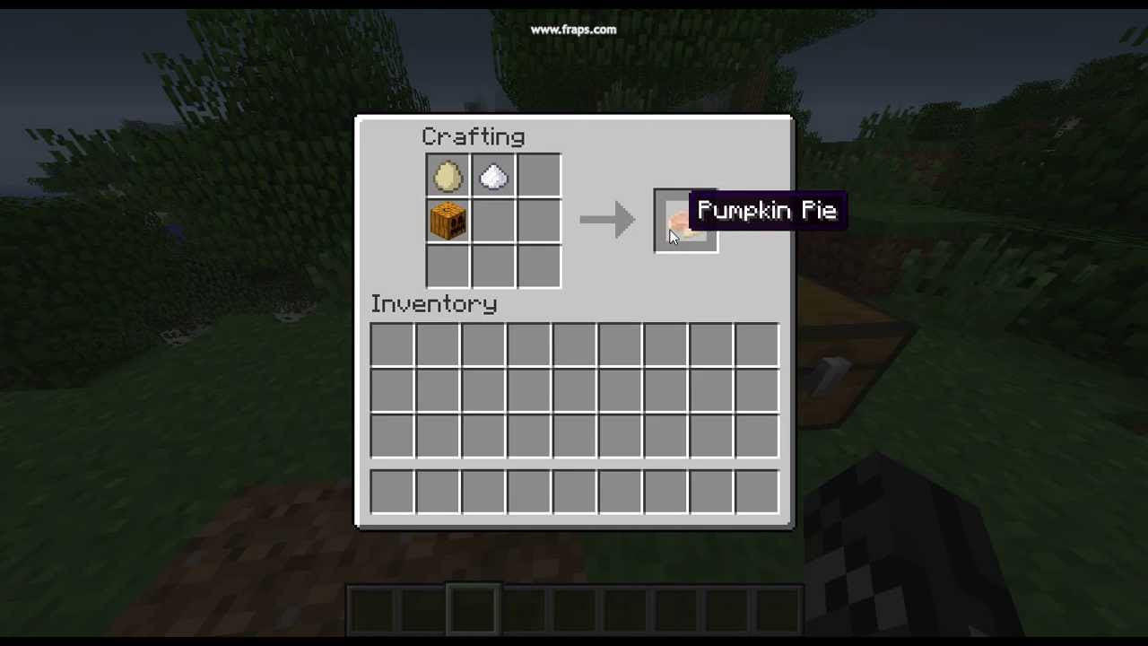 Pumpkin Pie Crafting Recipe
 pumpkin pie recipe minecraft