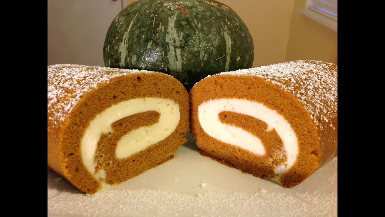 Pumpkin Roll Recipes With Cream Cheese Filling
 How To Bake Pumpkin Roll Cake Recipes Cream Cheese Filling