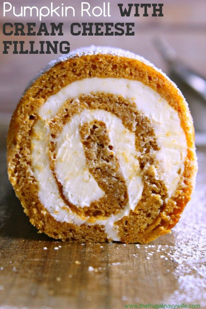 Pumpkin Roll Recipes With Cream Cheese Filling
 Pumpkin Roll Recipe with Cream Cheese Filling is Perfect