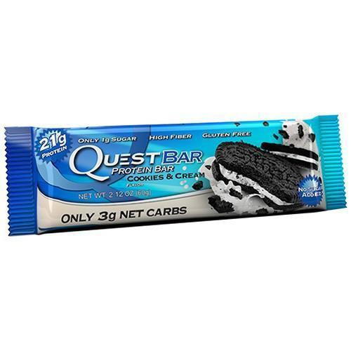 Quest Bar Cookies
 Quest Nutrition Bar Cookies and Cream Low Carb Canada