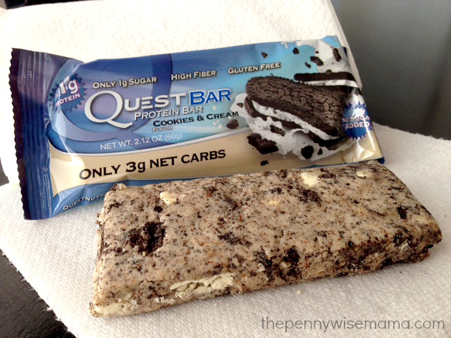 Quest Bar Cookies
 Quest Nutrition Cookies & Cream Protein Bars Review
