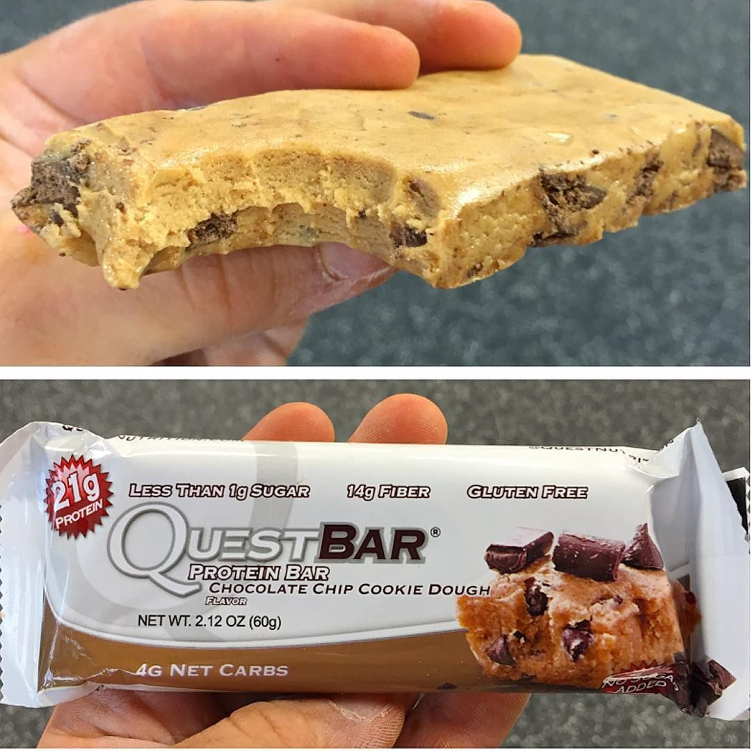 Quest Bar Cookies
 questnutrition Chocolate Chip Cookie Dough Quest Protein