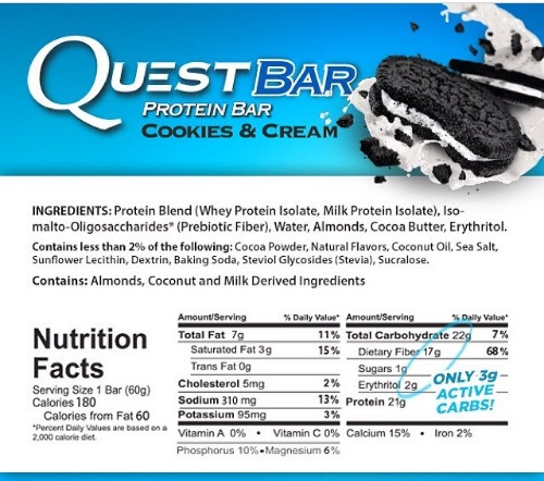Quest Bar Cookies
 Fit Friday Fun – The Challenge Continues & A Quest Bar
