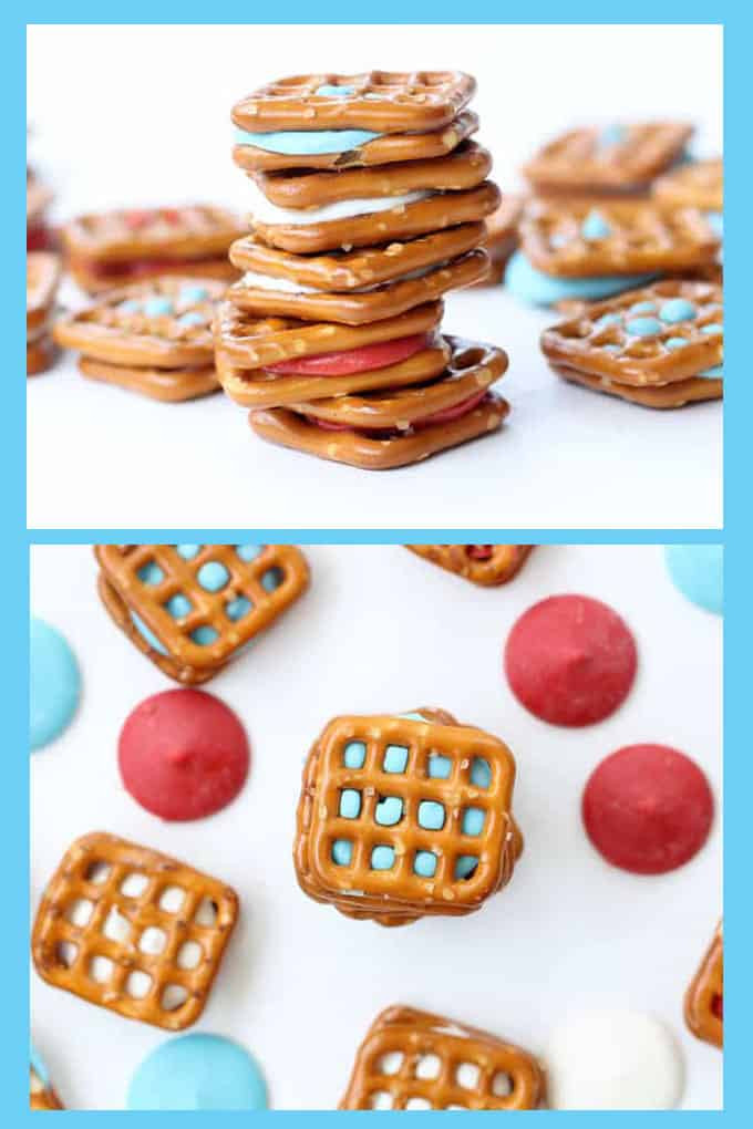 Quick 4Th Of July Desserts
 Patriotic pretzel bites for a quick and easy 4th of July