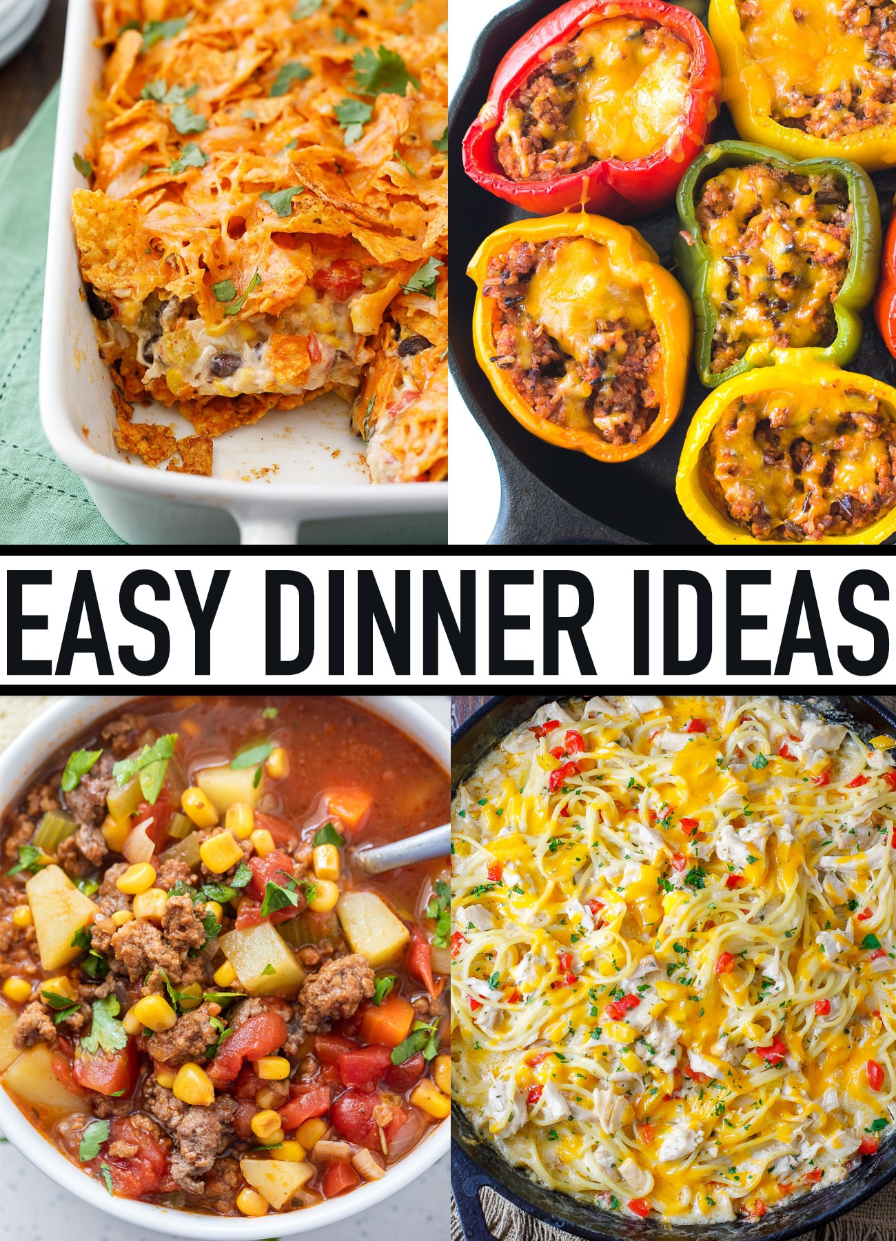 Quick Simple Dinner Ideas
 Easy Dinner Ideas BEST EASY DINNER RECIPES