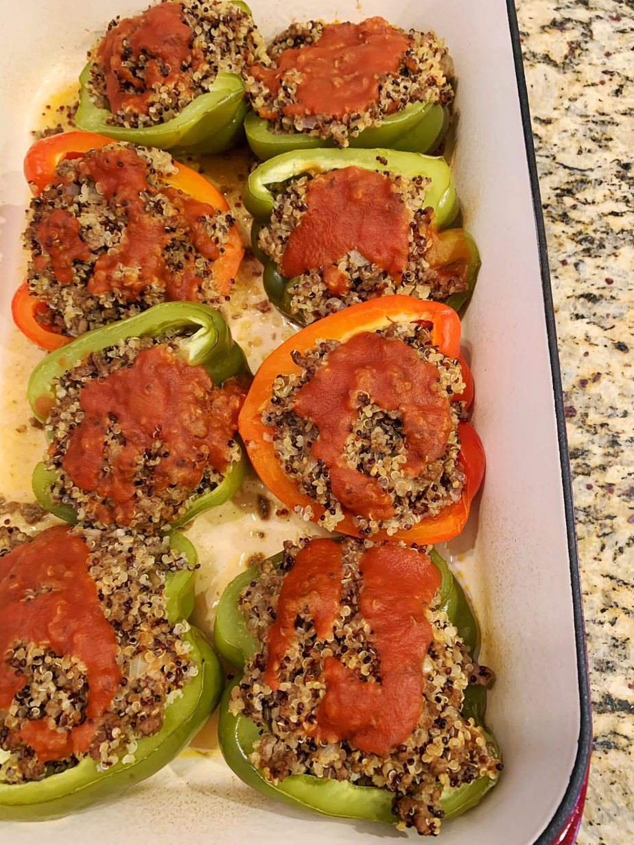Quinoa And Beef Stuffed Peppers
 Beef and Quinoa Stuffed Peppers Return to the Kitchen