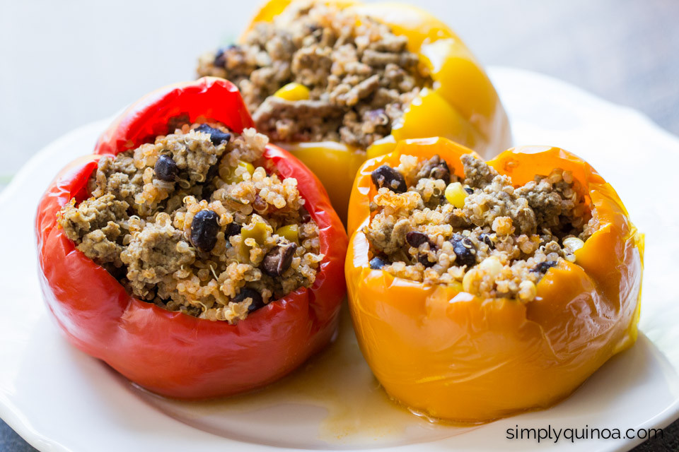 Quinoa And Beef Stuffed Peppers
 Crockpot Stuffed Peppers with Quinoa Recipe