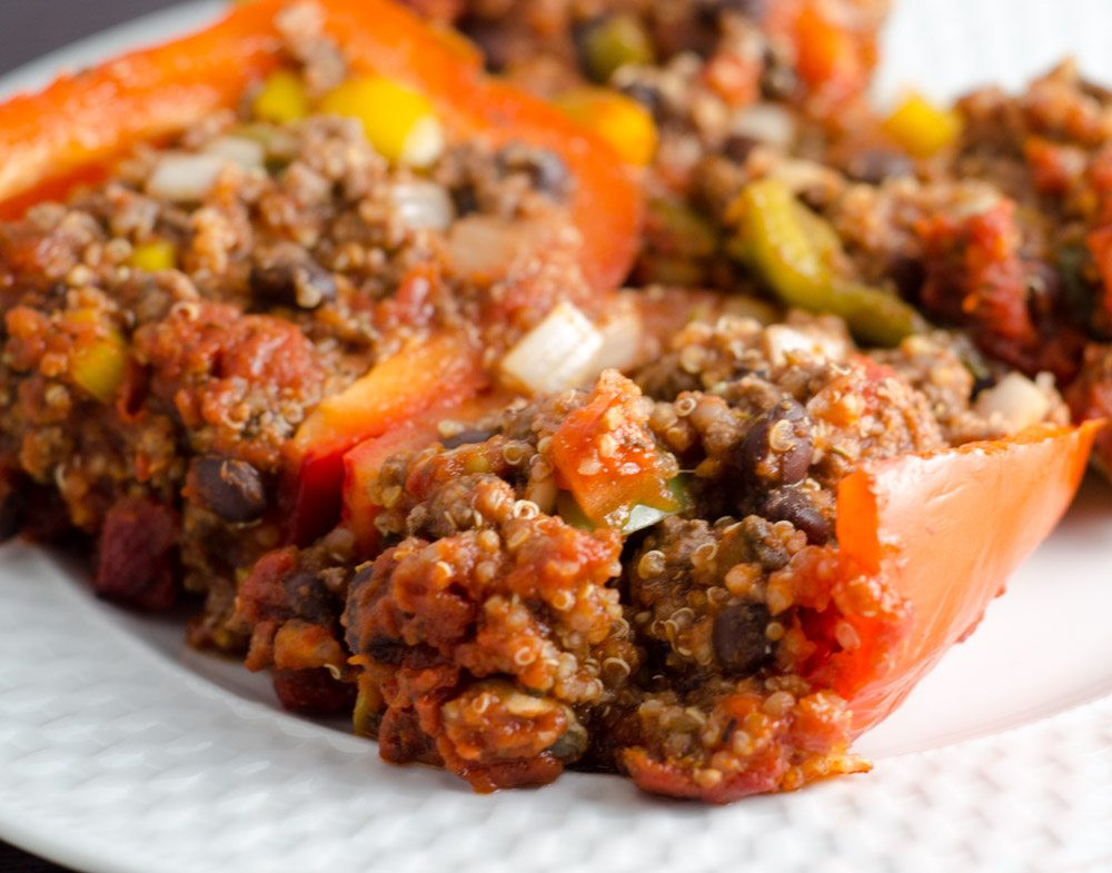 Quinoa And Beef Stuffed Peppers
 Easy Quinoa and Beef Stuffed Peppers Healthy Filling