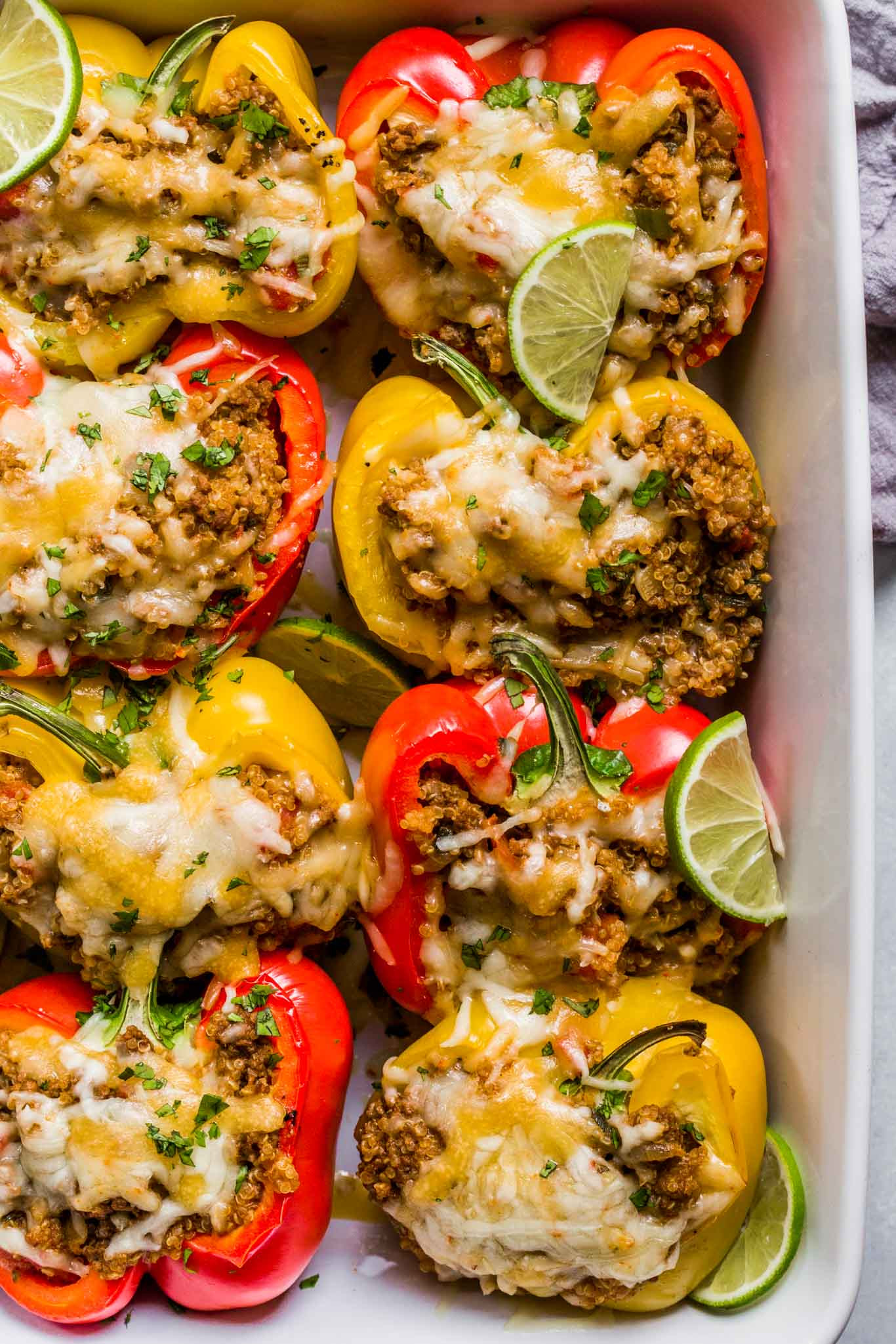 Quinoa And Beef Stuffed Peppers
 Portfolio Food & Wine graphy