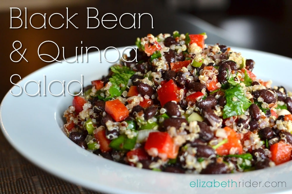 Quinoa And Black Bean Salad
 Superfood Black Bean & Quinoa Salad Recipe