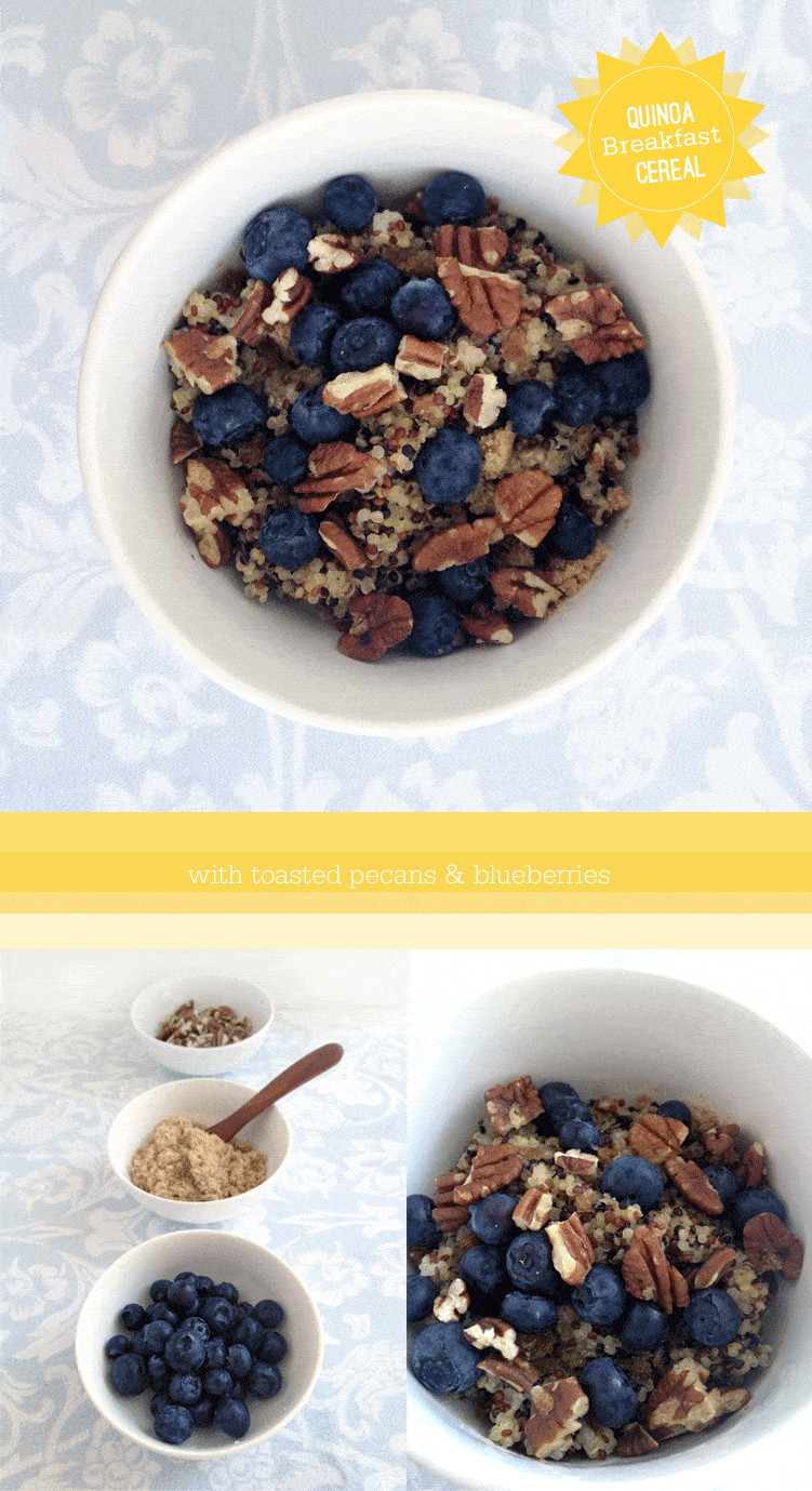 Quinoa Breakfast Cereal
 Bright Idea Quinoa Breakfast Cereal • Freutcake