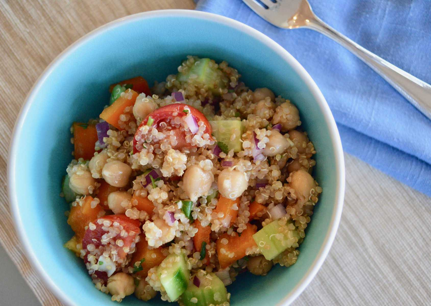 Quinoa Soluble Fiber
 Easy Ve able Quinoa Salad This Delicious House