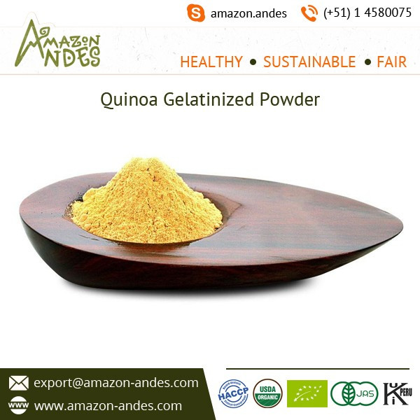 Quinoa Soluble Fiber
 Fiber And Mineral Rich Quinoa Gelatinized Powder At Low